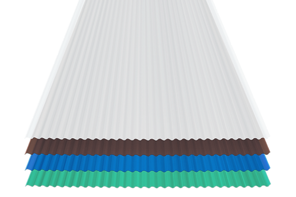 Sunshield Mini Corrugated Polycarbonate